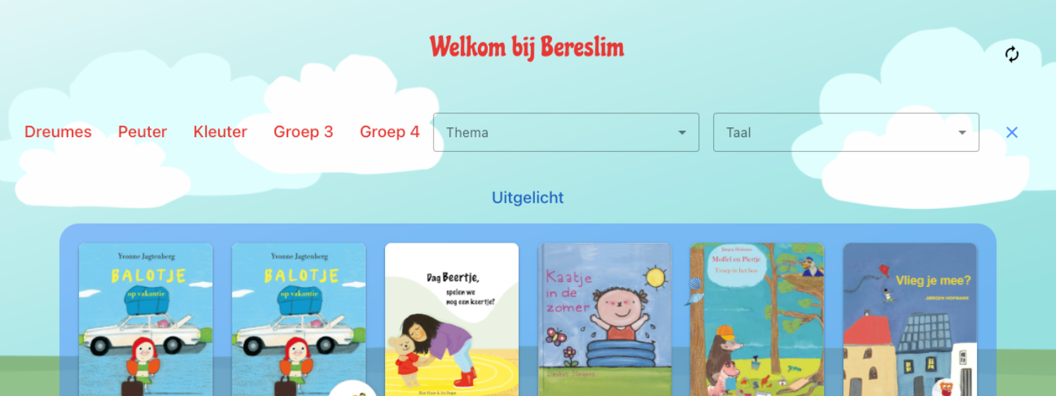 Verbeterde Bereslim omgeving voor bibliotheken - Bereslim